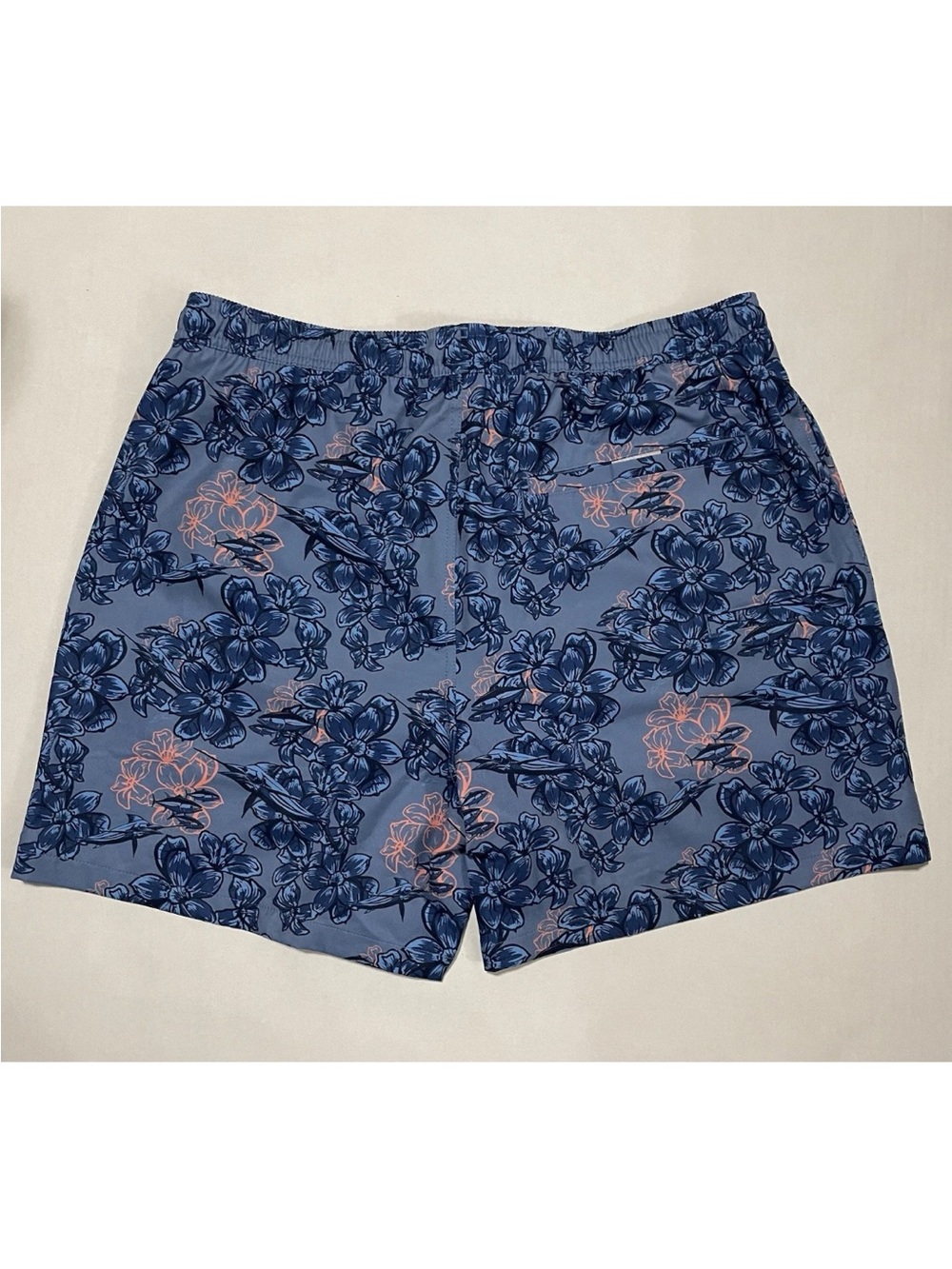 Huk NEW Mens Medium Desert Rose Ice Water Pursuit Volley Short Blue SPF+30 Beach - Picture 6 of 13
